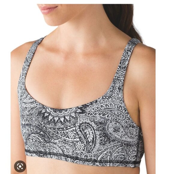 Lululemon Free To Be Bra Antique Paisley - Picture 1 of 5